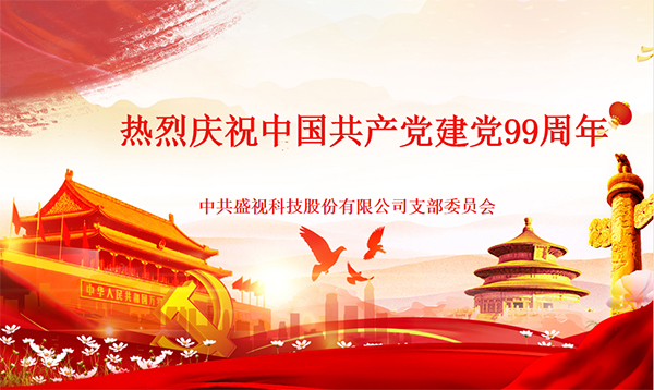 盛视党建动态|完美(中国)wanmei·官方网页版,党组织开展庆祝建党99周年主题党日活动